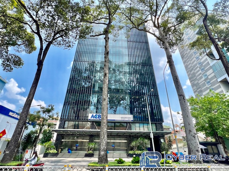 Trụ sở chính Ngân hàng Á Châu ACB tại 442 Nguyễn Thị Minh Khai Quận 3 TP HCM