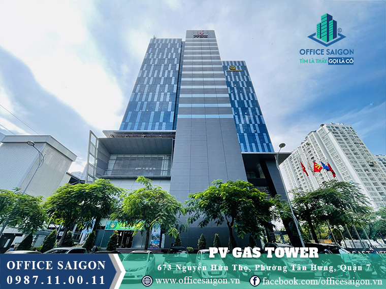 Tòa nhà trụ sở PV GAS Tower tại Nguyễn Hữu Thọ Nhà Bè TP. Hồ Chí Minh
